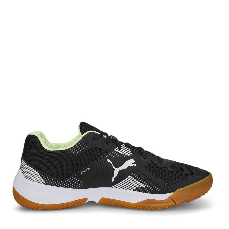 Puma Solarflash Ii Indoor Court Trainers 9 (43) Black/Gum