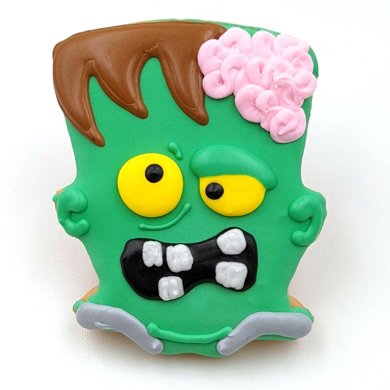 Zombie Face Cookie