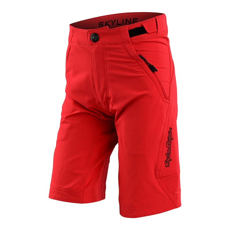 Youth Skyline Short Shell Mono Fiery Red FIERY RED 22