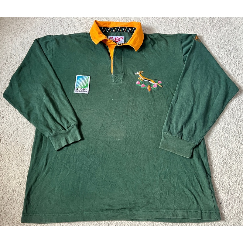 1995 Springboks Cotton Traders RWC Jersey – L