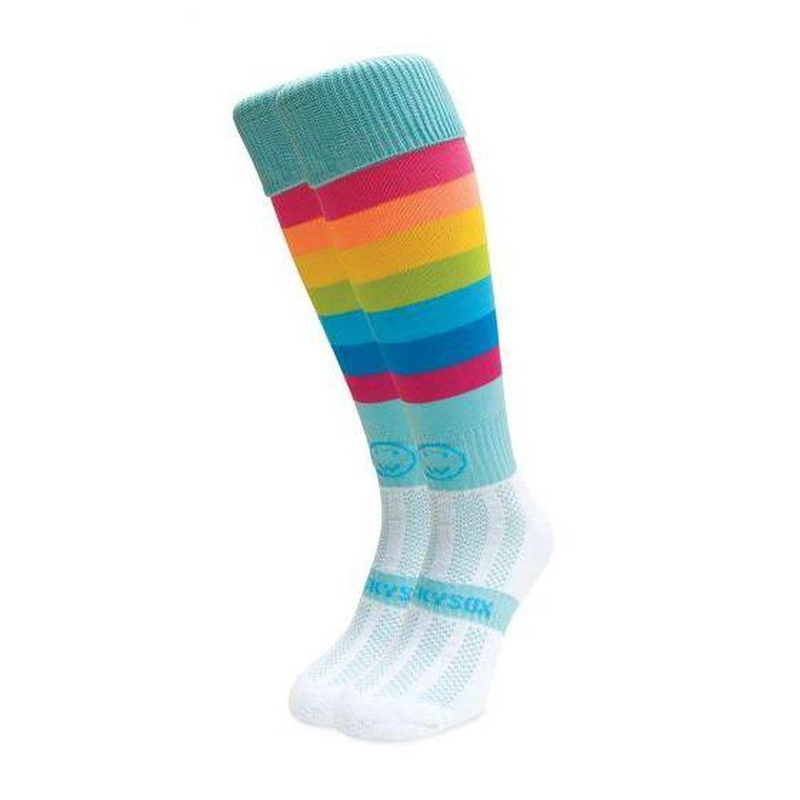 WackySox Mellow Rainbow Sports Socks Medium – 2 – 6 (EU 35-40)