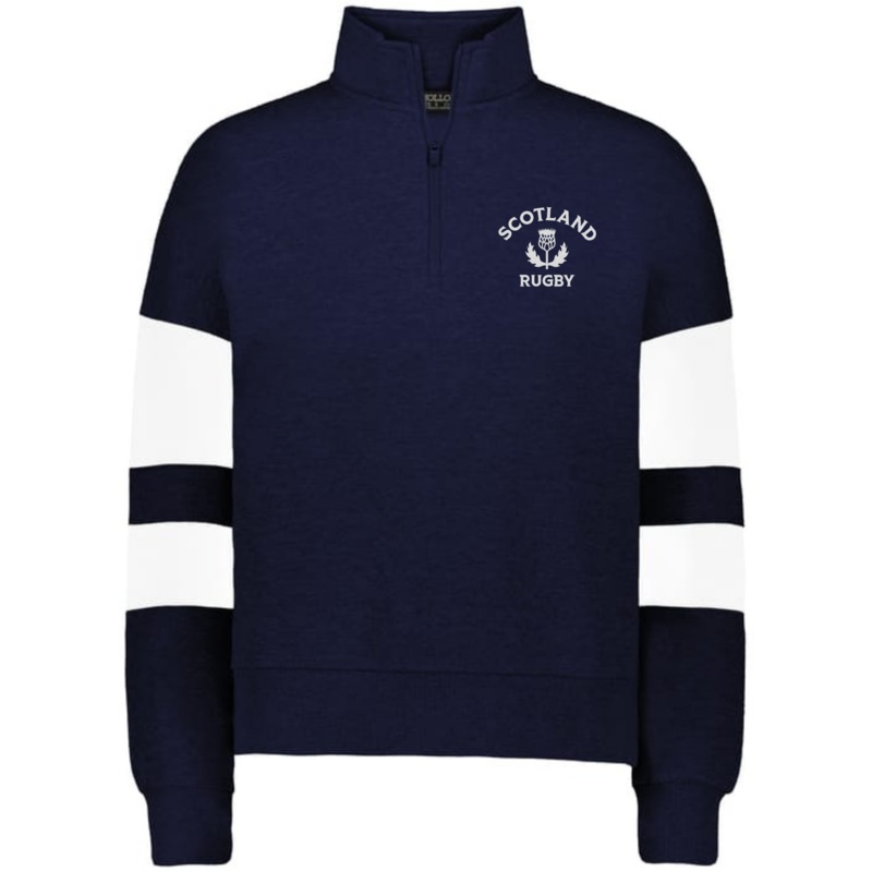 Women’s Nations of Rugby Scotland Jackson Way Pullover XS White