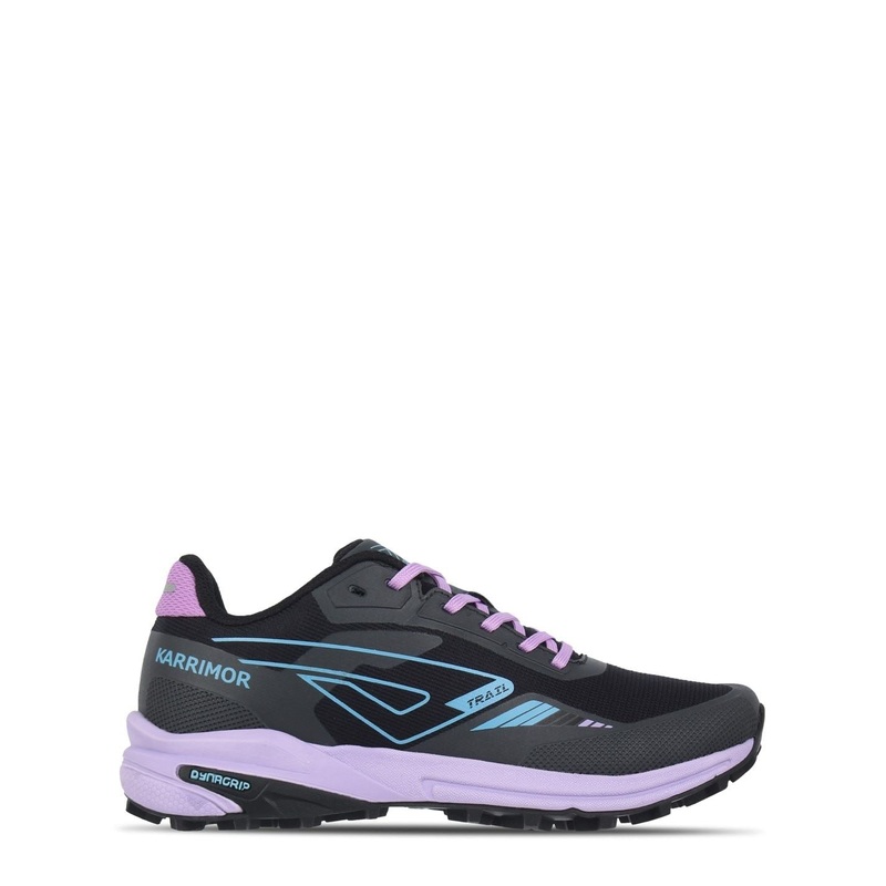 Karrimor Verge Running Shoes Juniors 5 (38) Black/Lilac