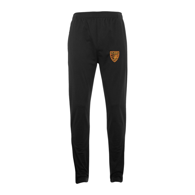UMiami Rugby Unisex Tapered Leg Pant Black X-Small