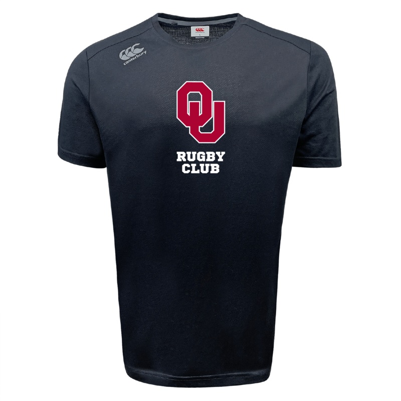 University of Oklahoma Women Tempo Vapodri T-Shirt by Canterbury XS Black