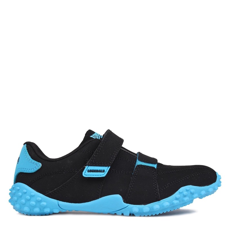 Lonsdale Fulham Trainers Child 2 (34) Black/Blue