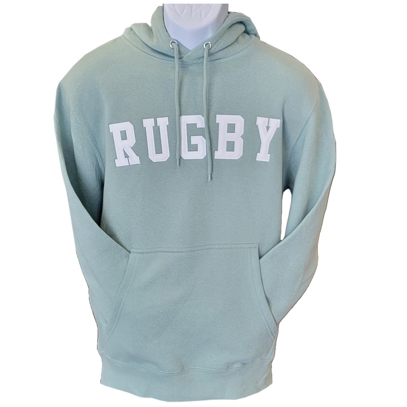 RUGBY Tackle Twill Hoodie (Multiple Colors) Gray Small