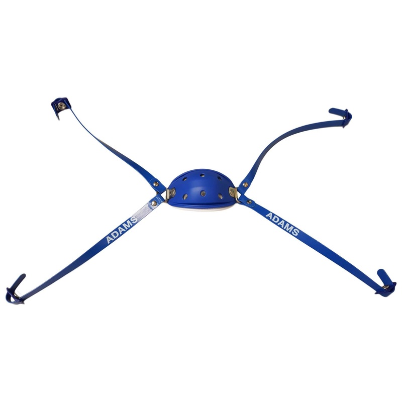 Adams Adult Matte Football Helmet Chinstraps Royal Blue