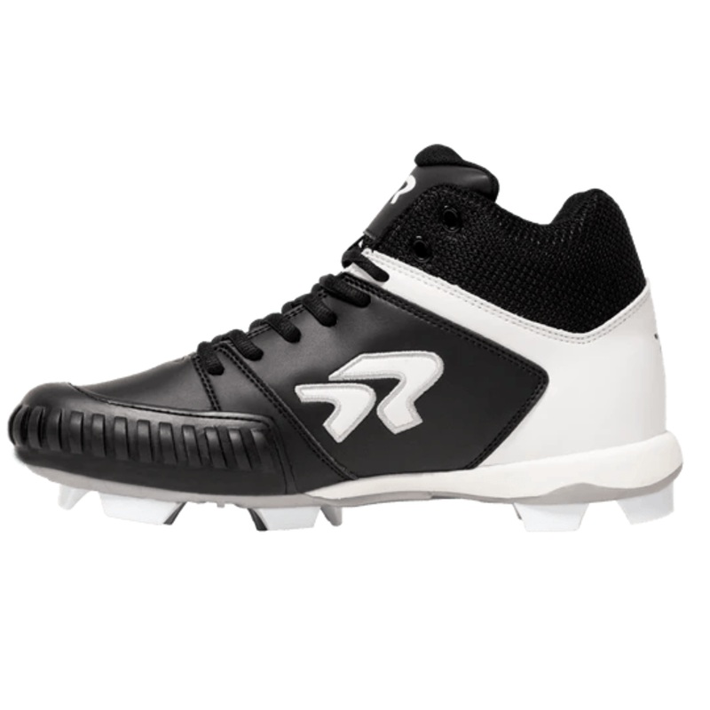 RIP-IT Women’s Ringor Flite Molded Mid PTT Softball Cleat Black 13