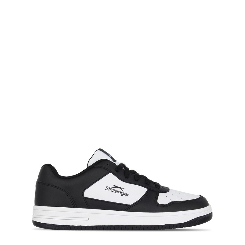Slazenger Womens Tower Low Trainers 7 (40) Black/White