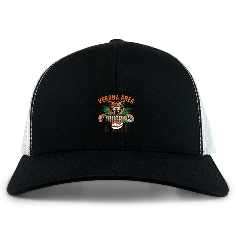 Verona Area Rugby Retro Trucker Cap OS Black