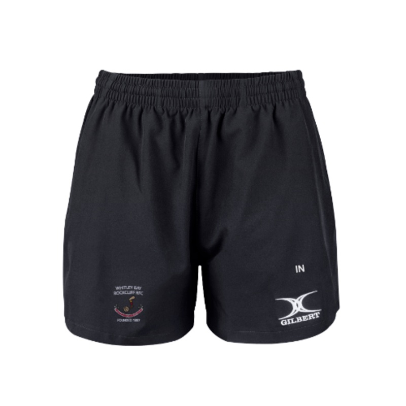 Whitley Bay Rockcliff RFC Women’s Black Photon Shorts W 6
