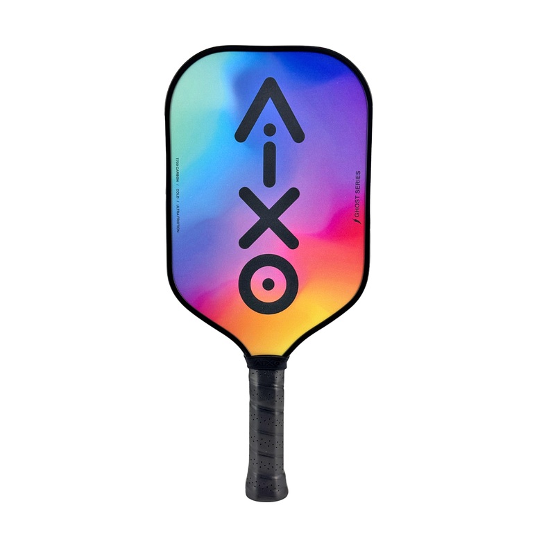 Aixo CP03 Ghost Series Prism Break T700 Carbon Pickleball Padel Rainbow One Size