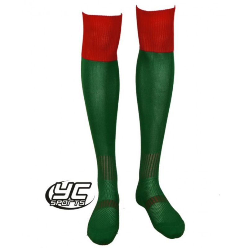 URNU Socks Youth Emerald/red