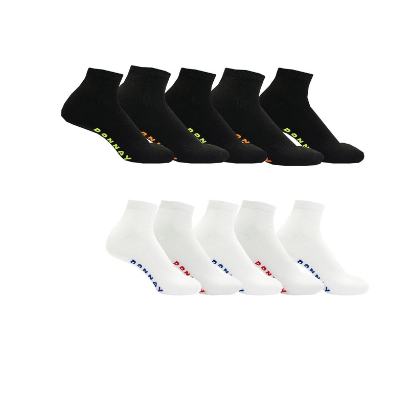 Donnay 10 Pack Trainer Socks Junior Junior 1-6 Black