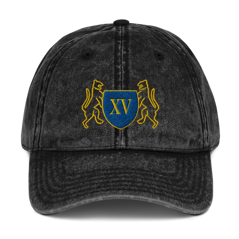 UPitt RFC Vintage Twill Cap Black