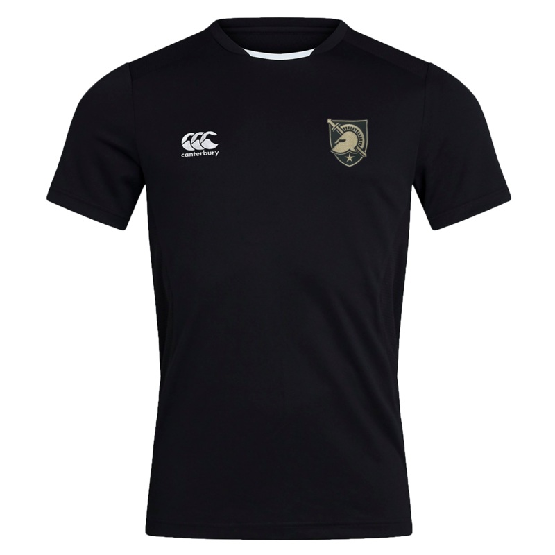 West Point Club Dry Tee by Canterbury Y4 Black