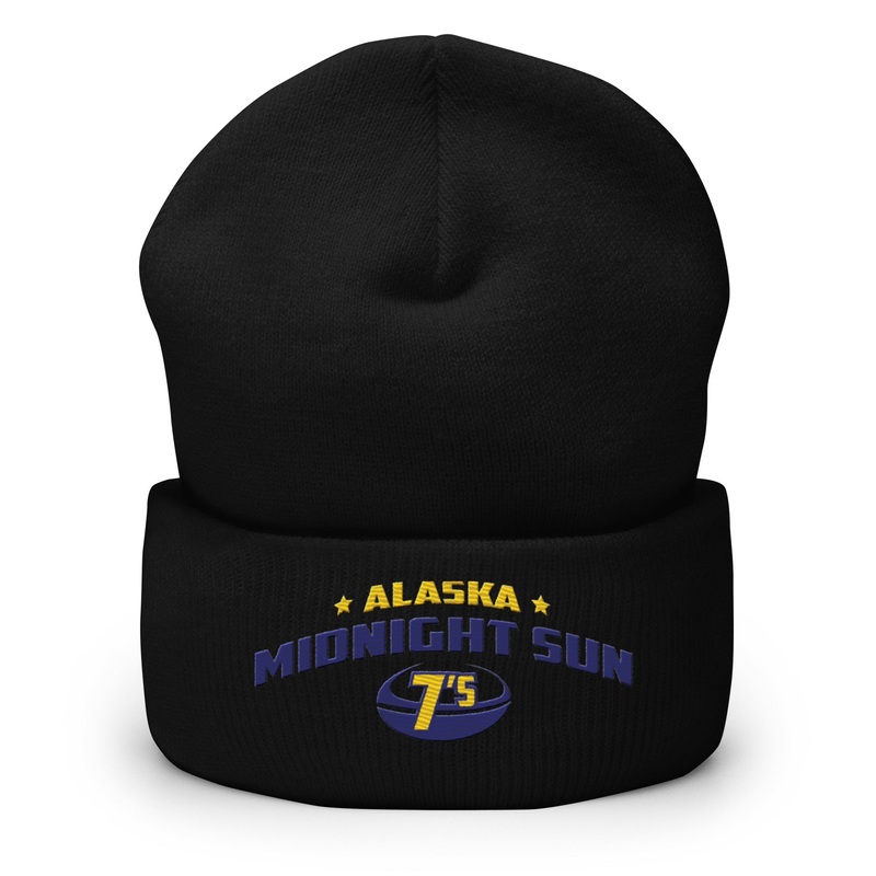 Alaska Midnight Sun 7’s Cuffed Beanie Black