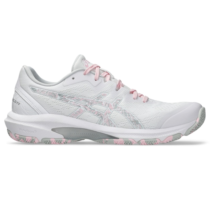 Asics Womens Netburner Shield – White/Cotton Candy US 8