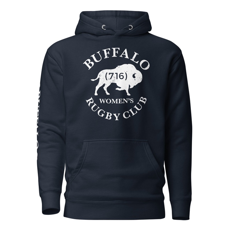 Buffalo WRC Retro Hoodie Navy Blazer S