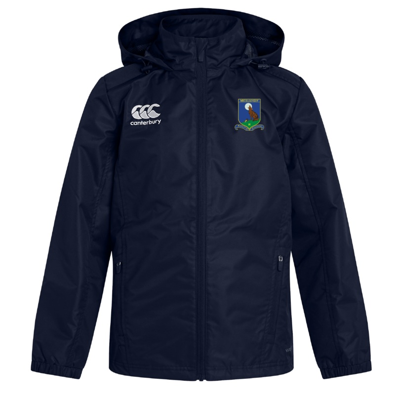 Media Rugby Club Vaposhield Full Zip Rain Jacket by Canterbury XS Navy