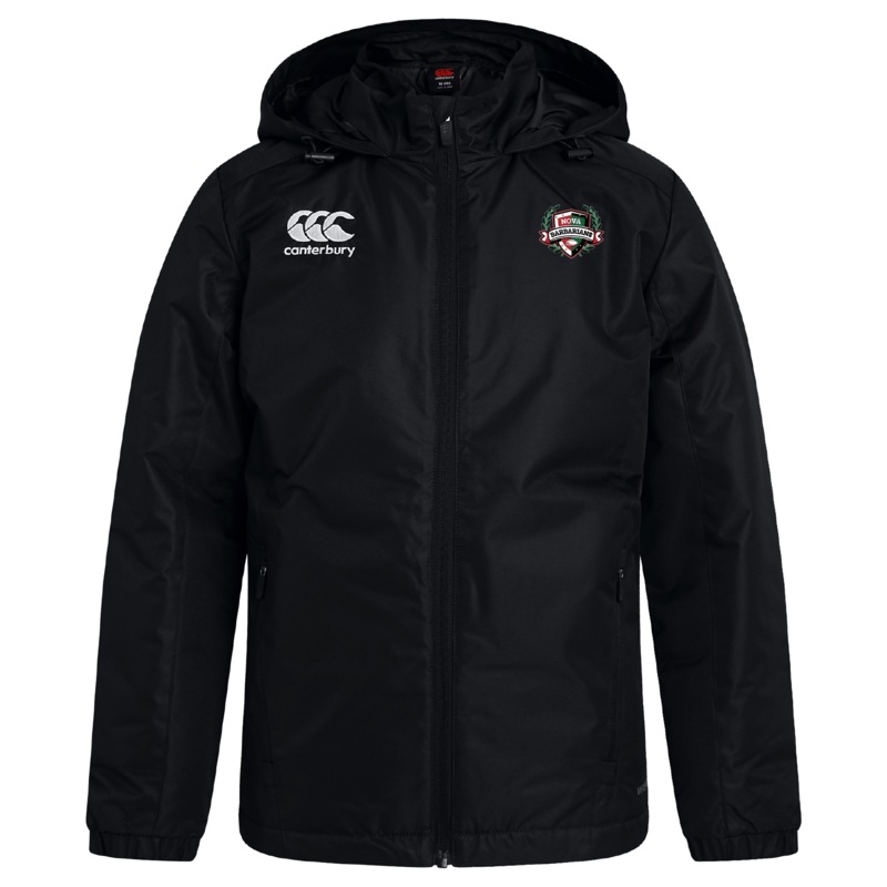NOVA Barbarians Club Vaposhield Stadium Jacket by Canterbury S Black
