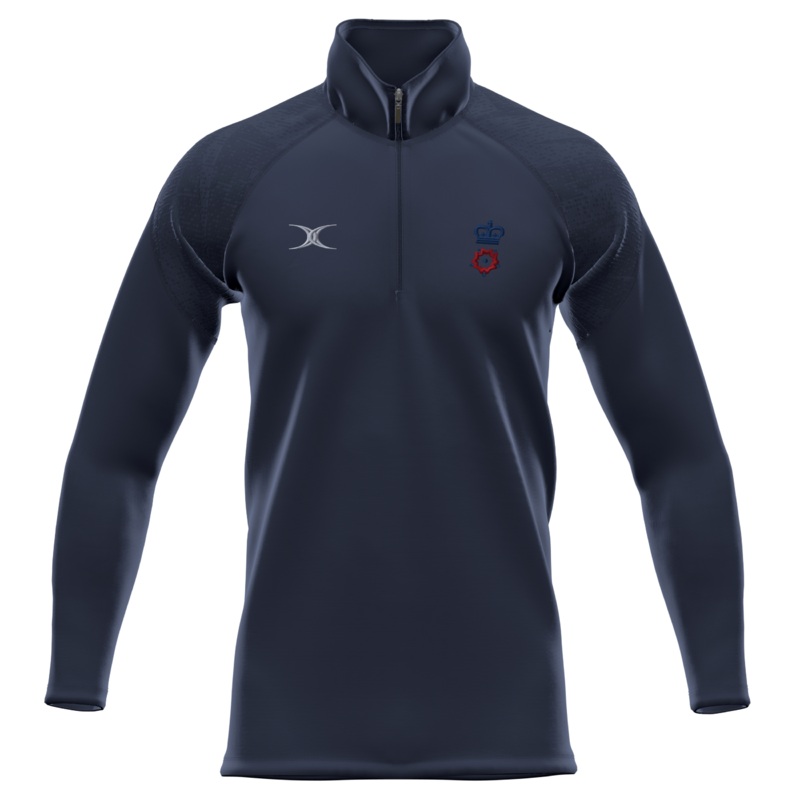 Hampshire Rugby Senior’s Dark Navy GTS 1/4 Zip Fleece Extra Small