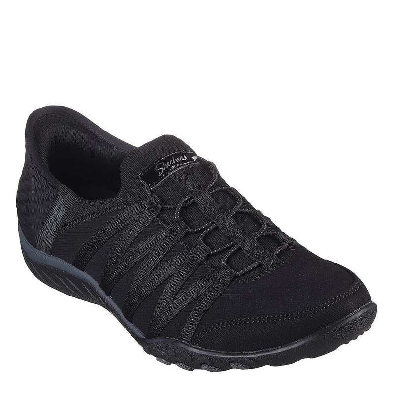 Skechers Slip Ins: Breathe Easy   Roll With me 6 (39) Black