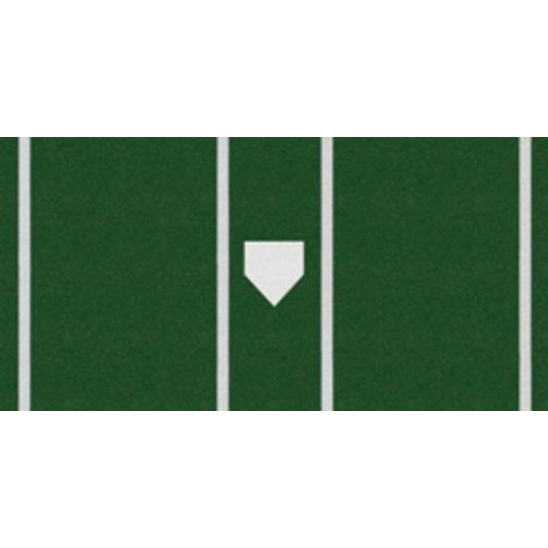 Trigon Sports Pro Baseball Turf Home Plate Mat – 6’x12′