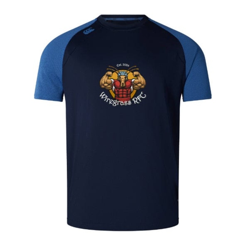 Wiregrass Rugby Elite Training Tee by Canterbury XS Navy