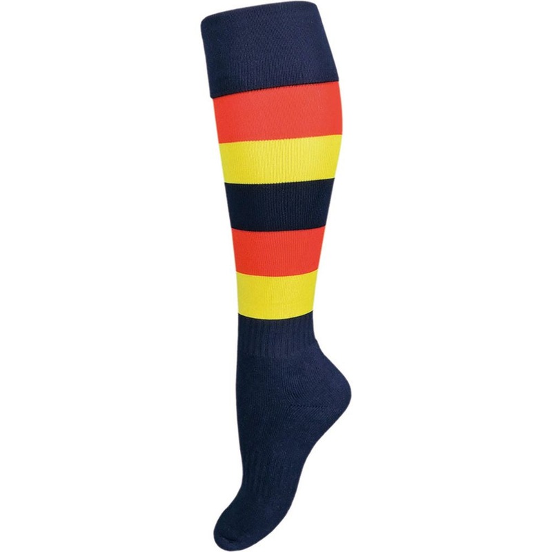 Sekem Elite Socks Navy-Red Jnr 9-12