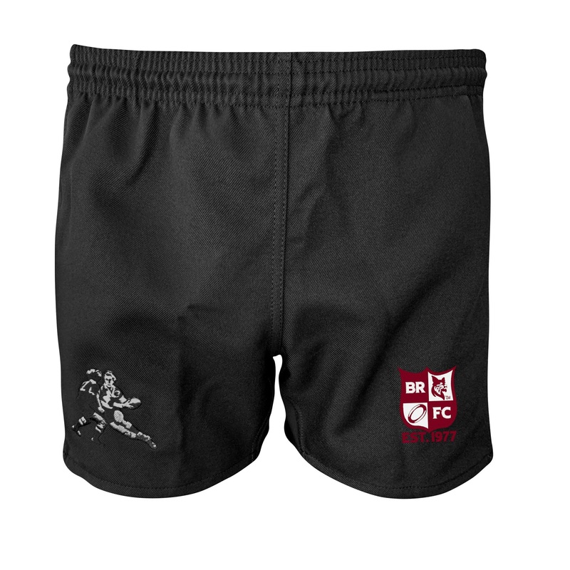 Bates RFC Pro Power Rugby Shorts Black 2XS/28