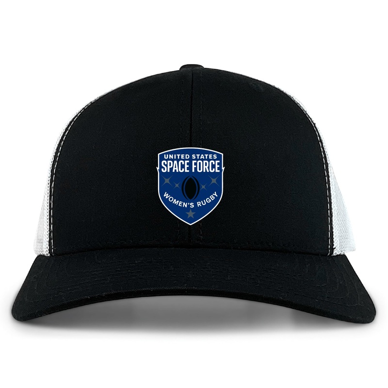 US Space Force Women’s Rugby Retro Trucker Cap OS Black