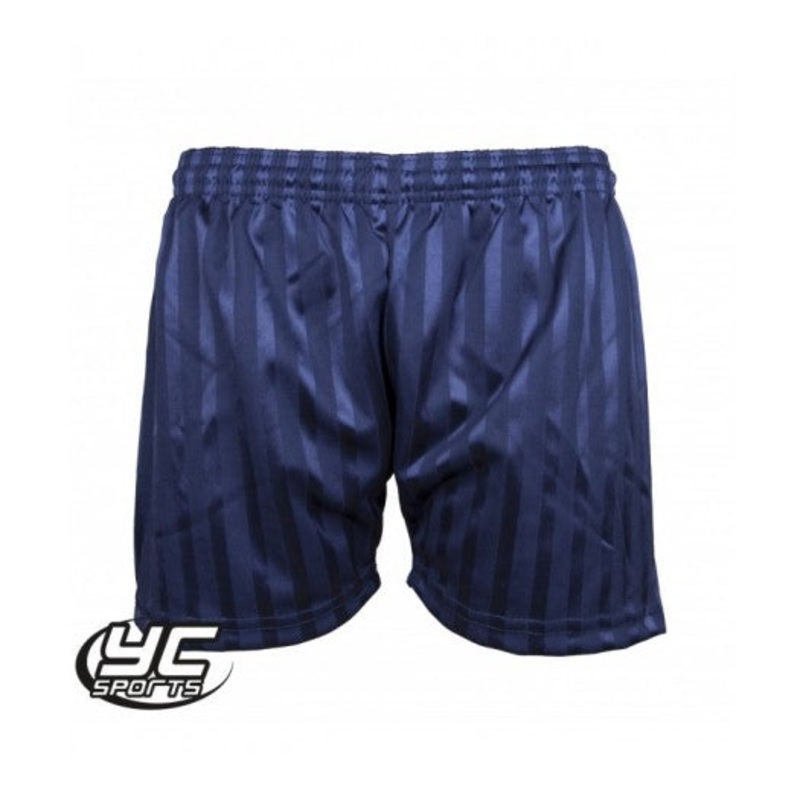 Ysgol Bro Eirwg Navy Shadow Stripe PE Shorts 18/20 NAVY