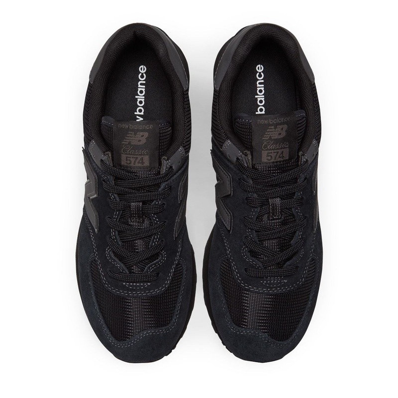 New Balance Core 574 Trainers 8.5 (42.5) Black Mono