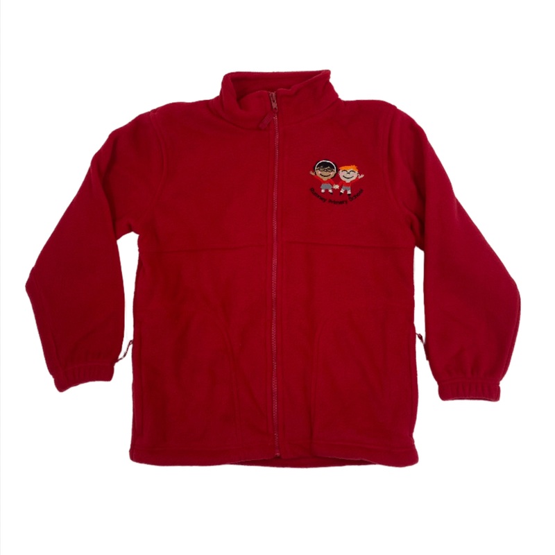 Rumney Primary School Fleece 3/4 RED