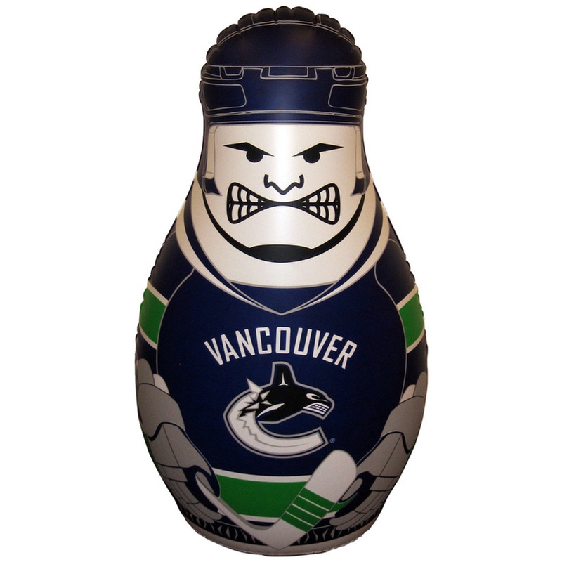 Fremont Die Vancouver Canucks Tackle Buddy Punching Bag