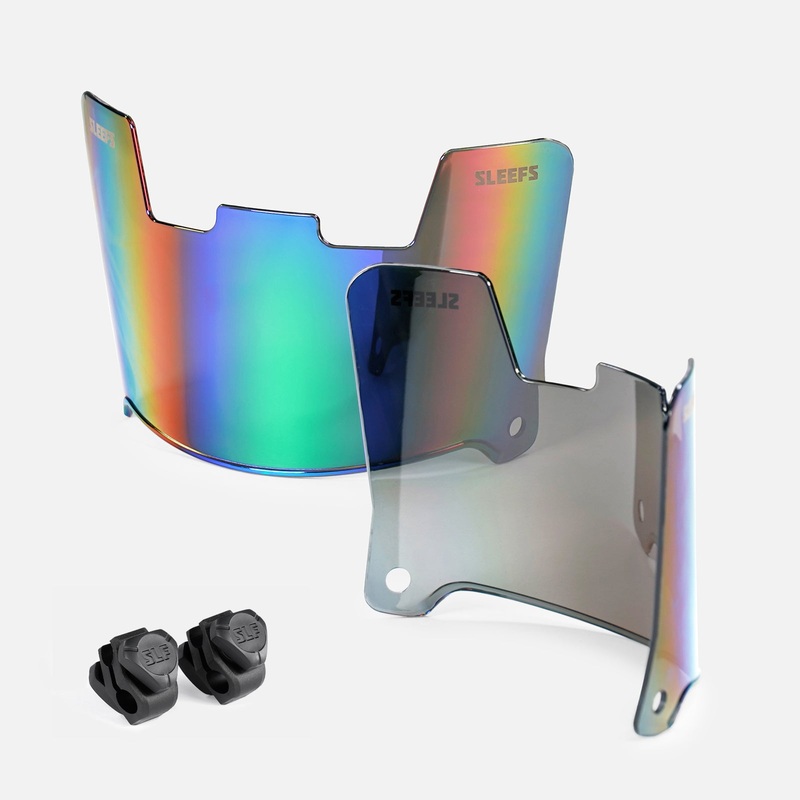 Green Shadow Bifrost Rainbow Helmet Eye-Shield Visor Green