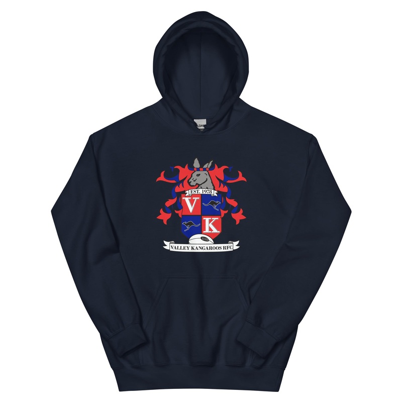 Valley Kangaroos Heavy Blend Hoodie Navy S
