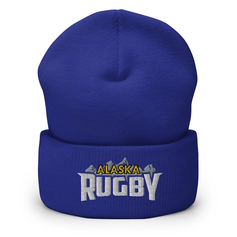 Alaska Rugby Cuffed Beanie Royal