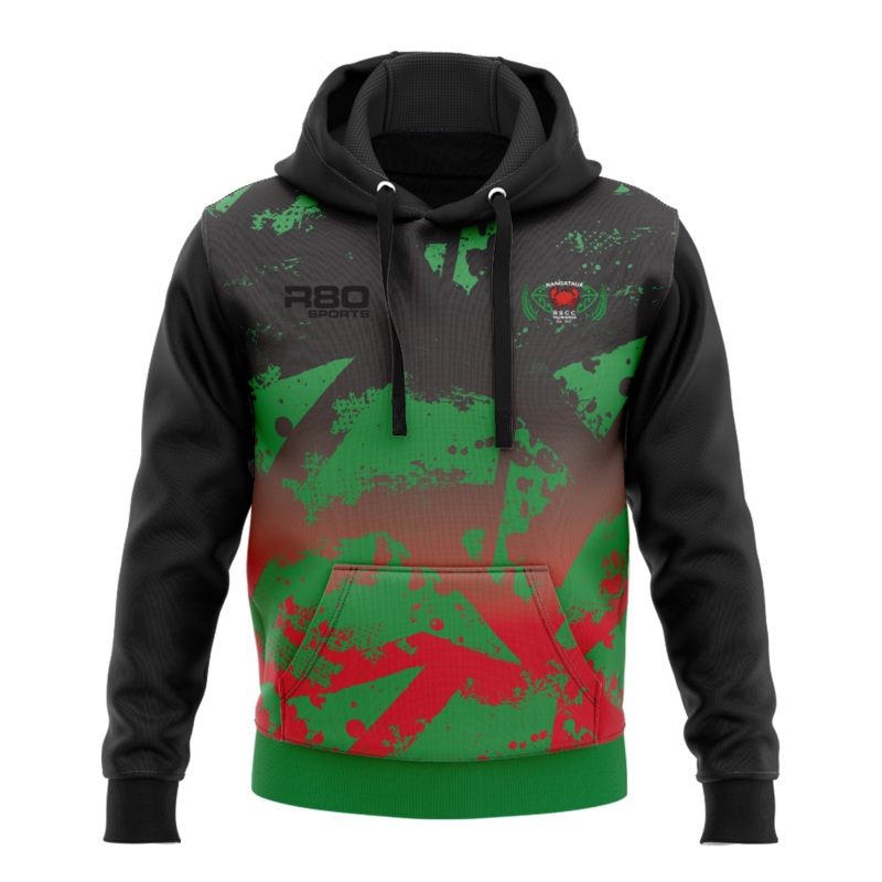 Rangataua Rugby Football Club – Green Sublimated Hoodie 4