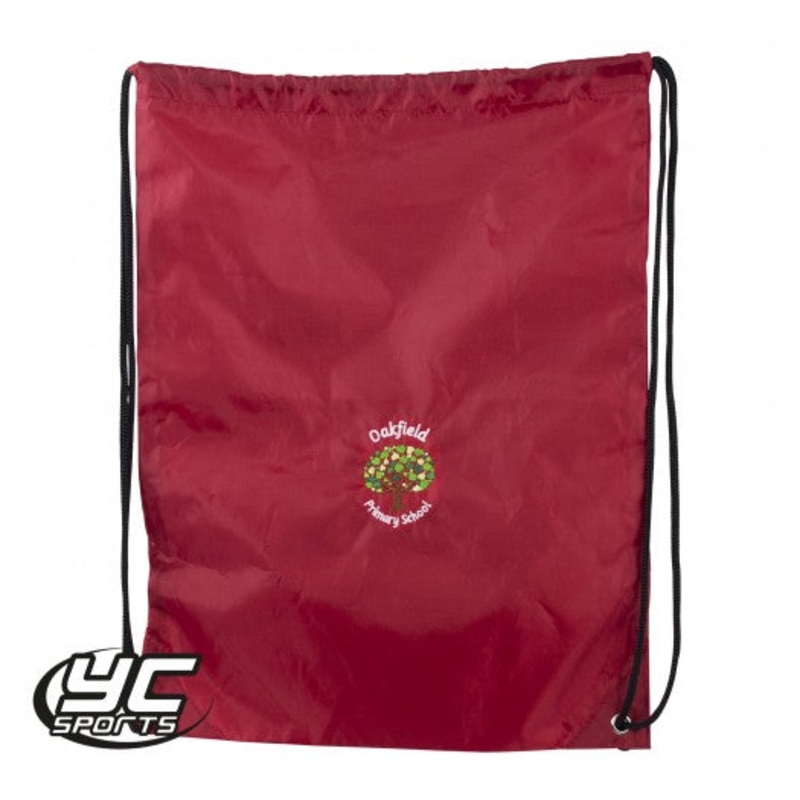 Oakfield Primary School Gymsack O/S RED