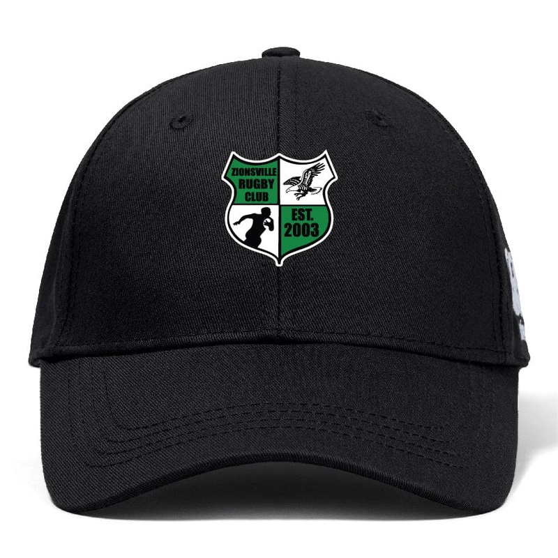 Zionsville Rugby Flexfit Drill Cap by Canterbury OS Black