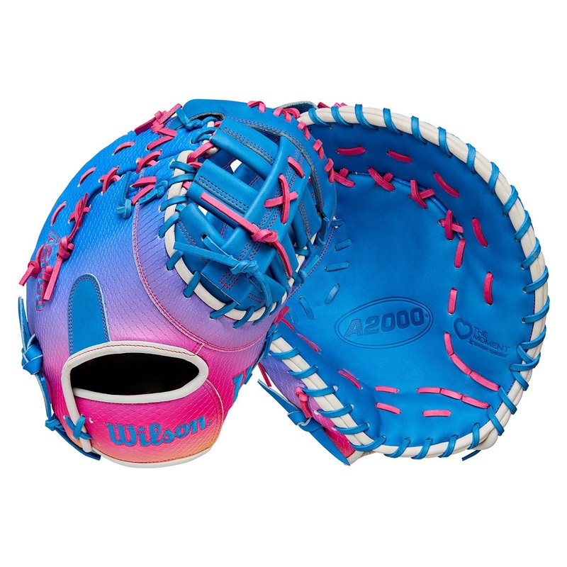 Wilson 2025 Love the Moment A2000 1612 SuperSkin Model 12″ 1st Base Baseball Mitt THROWS LEFT