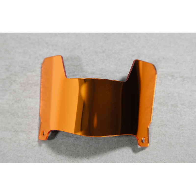 Mini Unbranded Visor – Tiger Orange
