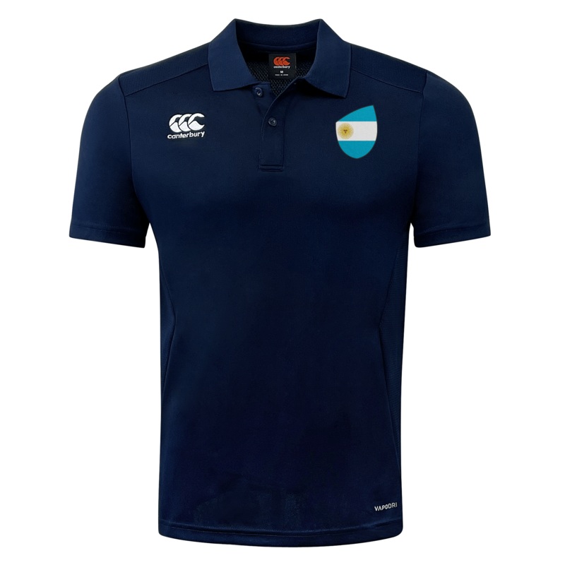 Argentina Shield Club Dry Polo S Navy