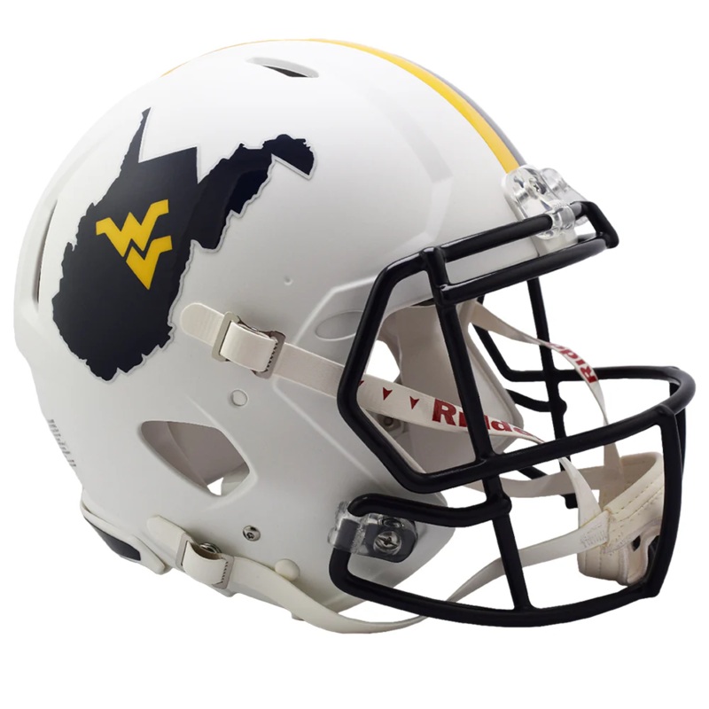 West Virginia Mountaineers Authentic Speed Helmet – Backyard Brawl
