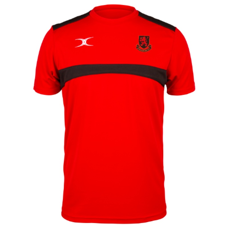 Wynmondham RFC Adult’s Red / Black Photon Mens Tee XS