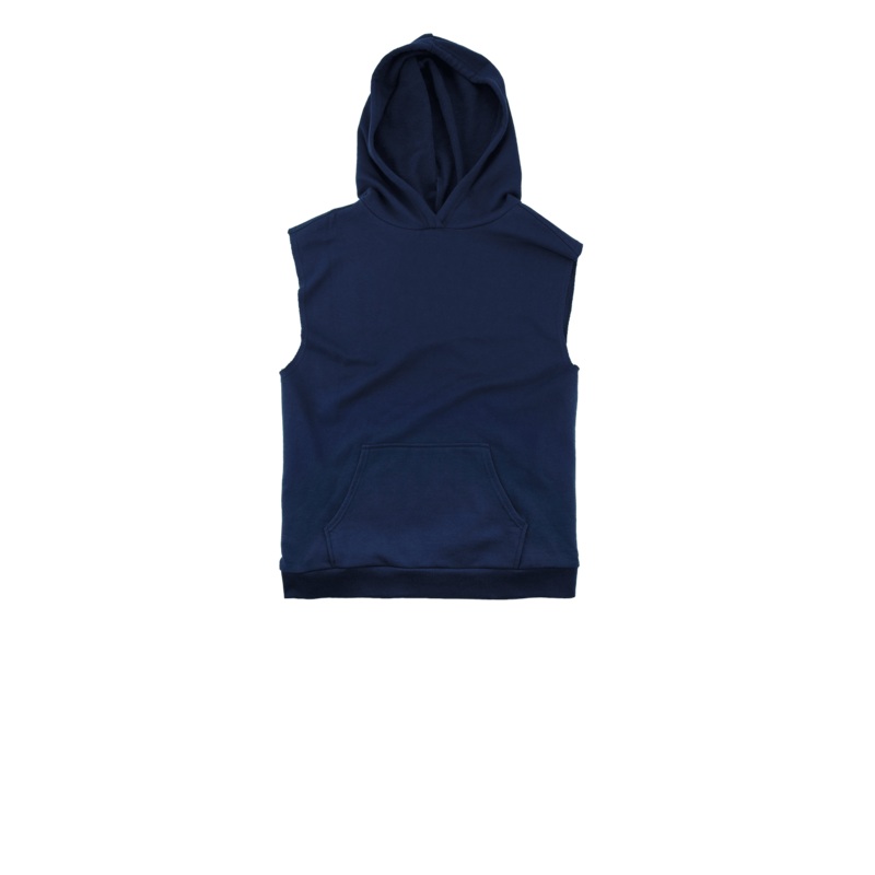 Boxercraft Boys’ Stadium Sleeveless Hoodie Navy S