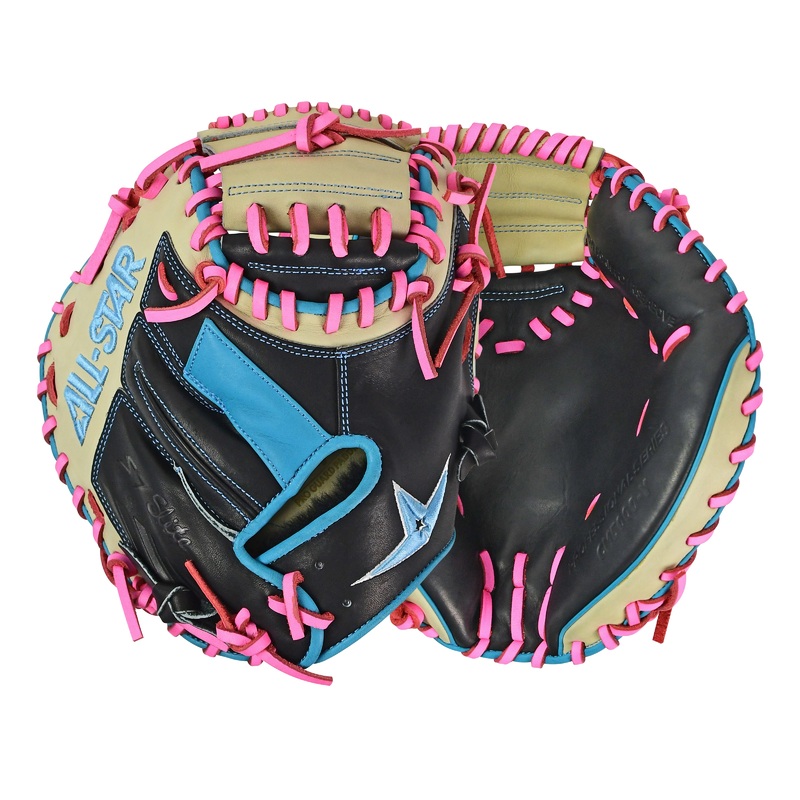 All-Star S7 Elite 33″ Catching Mitt BLACK | PINK